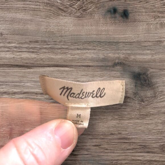 Madewell Do Well Sherpa Fleece Half-Zip Pullover Sweatshirt Cozy Women’s SZ M - Picture 5 of 7